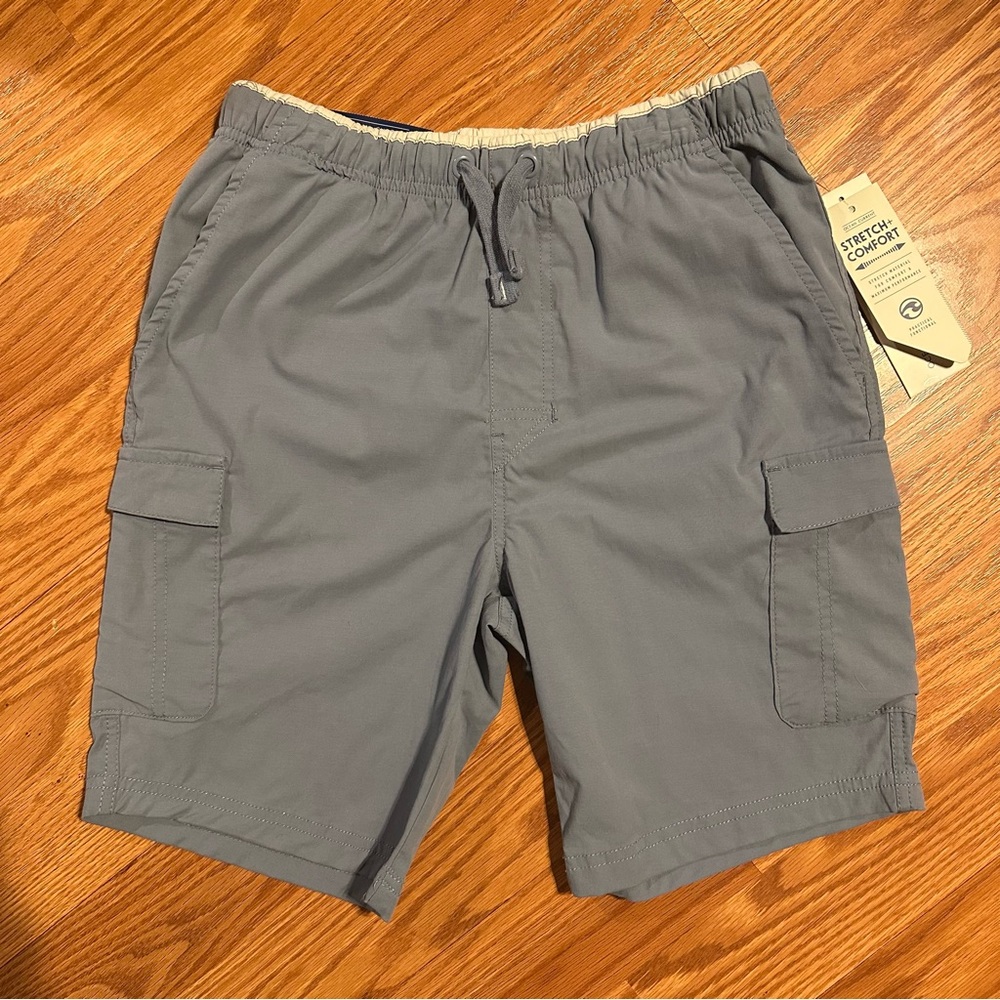 NWT Ocean Current Blue Gray Cargo Shorts Size M